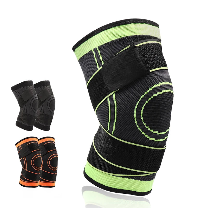 3D Weaving Knee Support Band – Adjustable Compression Sleeve