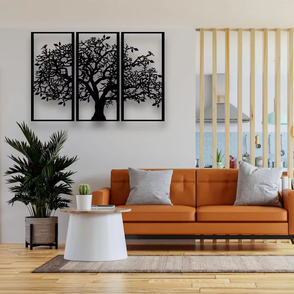 3D Wooden Tree Wall Art – Decorative Home Wall Decoration