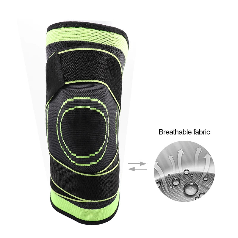 3D Weaving Knee Support Band – Adjustable Compression Sleeve