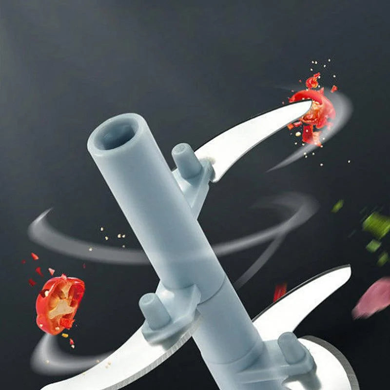 Mini Speedy Manual Food Chopper – Hand Pull Vegetable & Meat Grinder