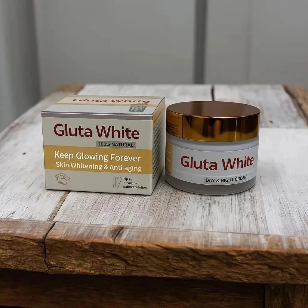Gluta White 4-in-1 Skincare Set – Face Wash, Serum & Night Cream for Hydrating & Brightening Care