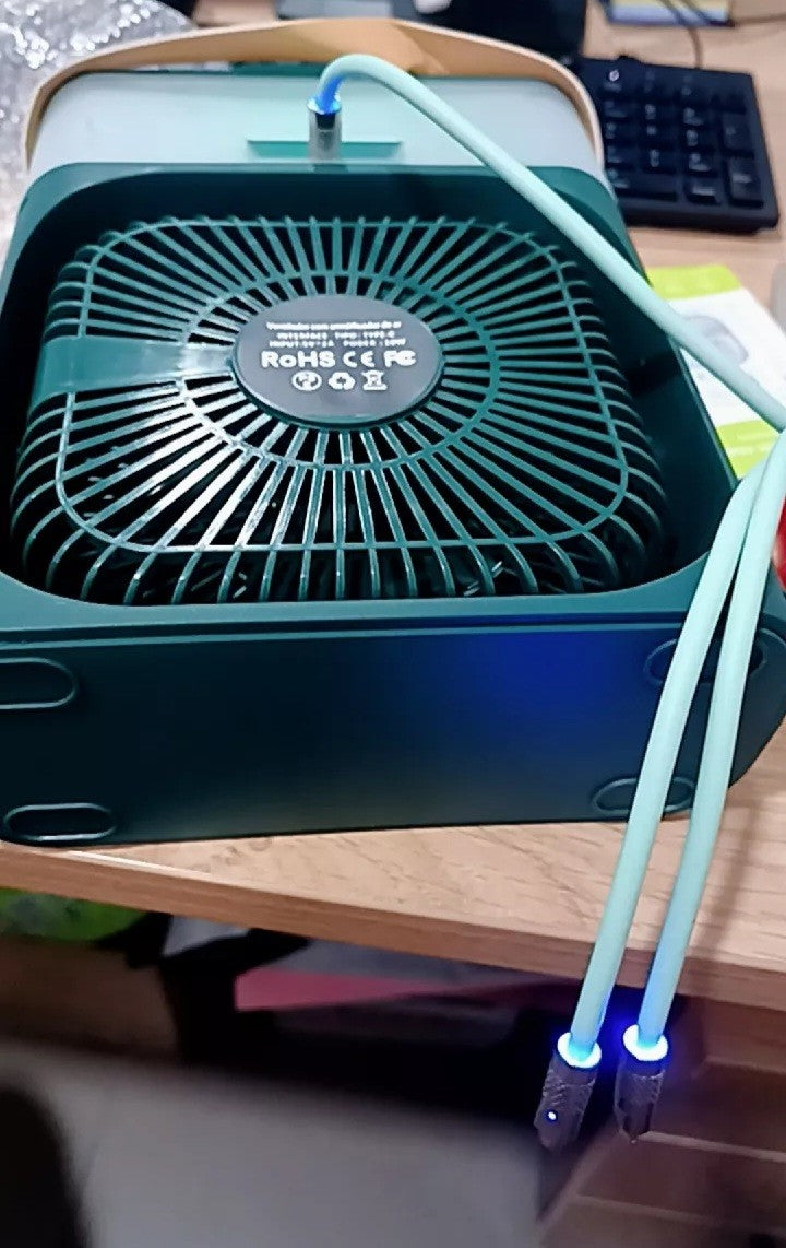 Mini Portable Air Conditioner & Fan – Personal Room & Office Cooler