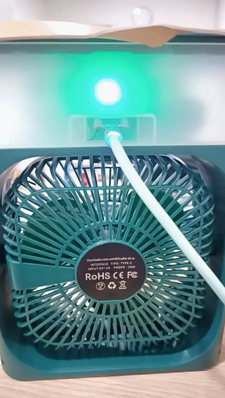 Mini Portable Air Conditioner & Fan – Personal Room & Office Cooler