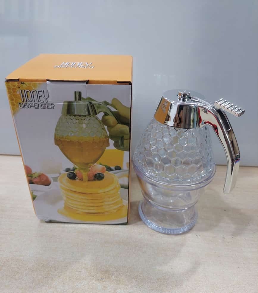Honey Dispenser Jar 200ML | Drip-Free Syrup & Honey Pot
