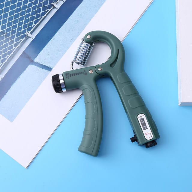 Adjustable Exerciser Hand Gripper with Counter