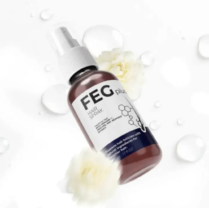 FEG PLUS Hair Growth Serum & Spray – 50ml | Advanced Formula for Men & Women