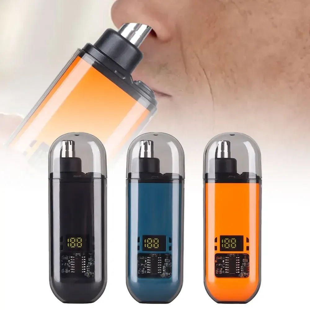 Rechargeable Nose Trimmer – Safe & Painless Facial Hair Groomer