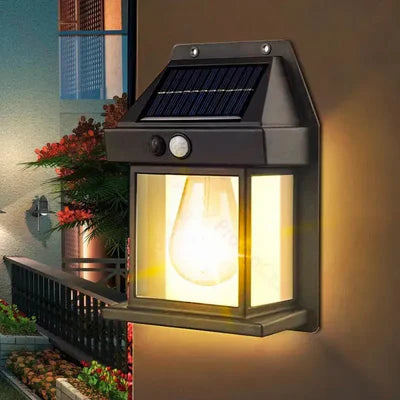 CALLISTA LED Solar Wall Lamp – Outdoor Waterproof Up & Down Light
