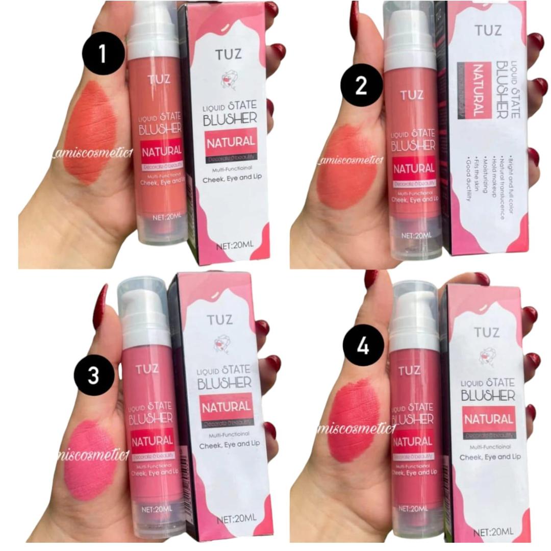 Tuz Long Lasting Liquid Blush Shade 1 – Natural Tint & Smooth Blend