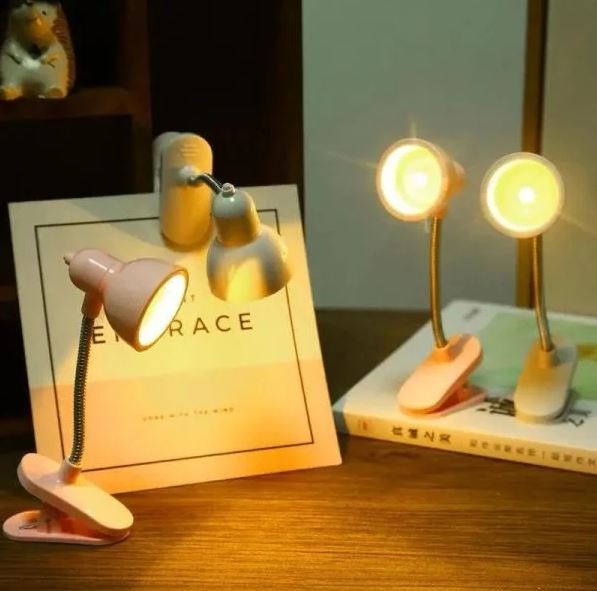 Mini Book Light with Clip – Portable LED Reading Lamp & Night Light