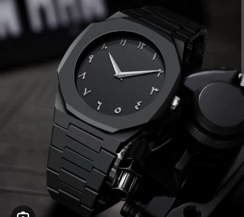 Elegant Minimalist Aura Watch with Eastern Arabic Numerals – Lightweight Premium Design for Men & Boys