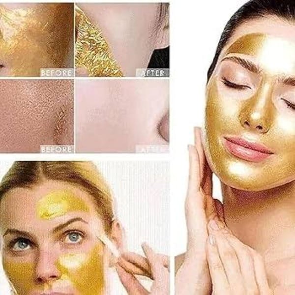 CeraVe Radiant Glow Peel-Off Gold Mask – Brightening & Skin Glow Care