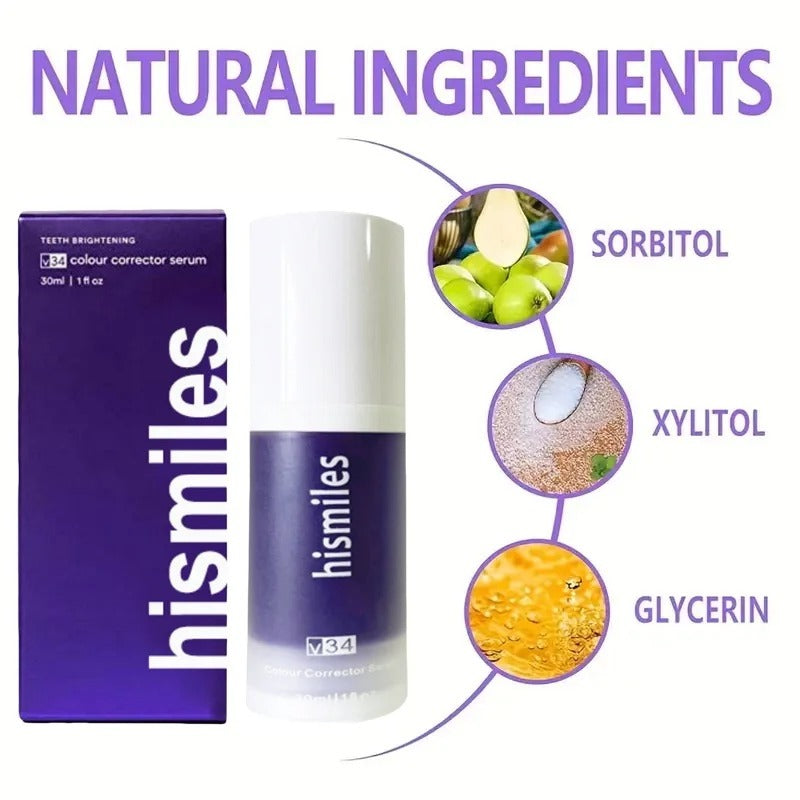 Hismile Purple Teeth Whitening Toothpaste – Oral Care & Bright Smile