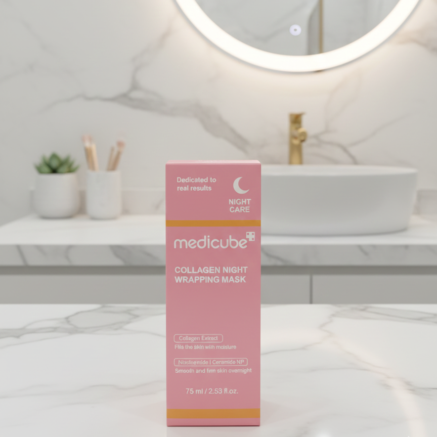 Medicube Collagen Night Wrapping Mask – Overnight Elasticity & Deep Hydration Peel