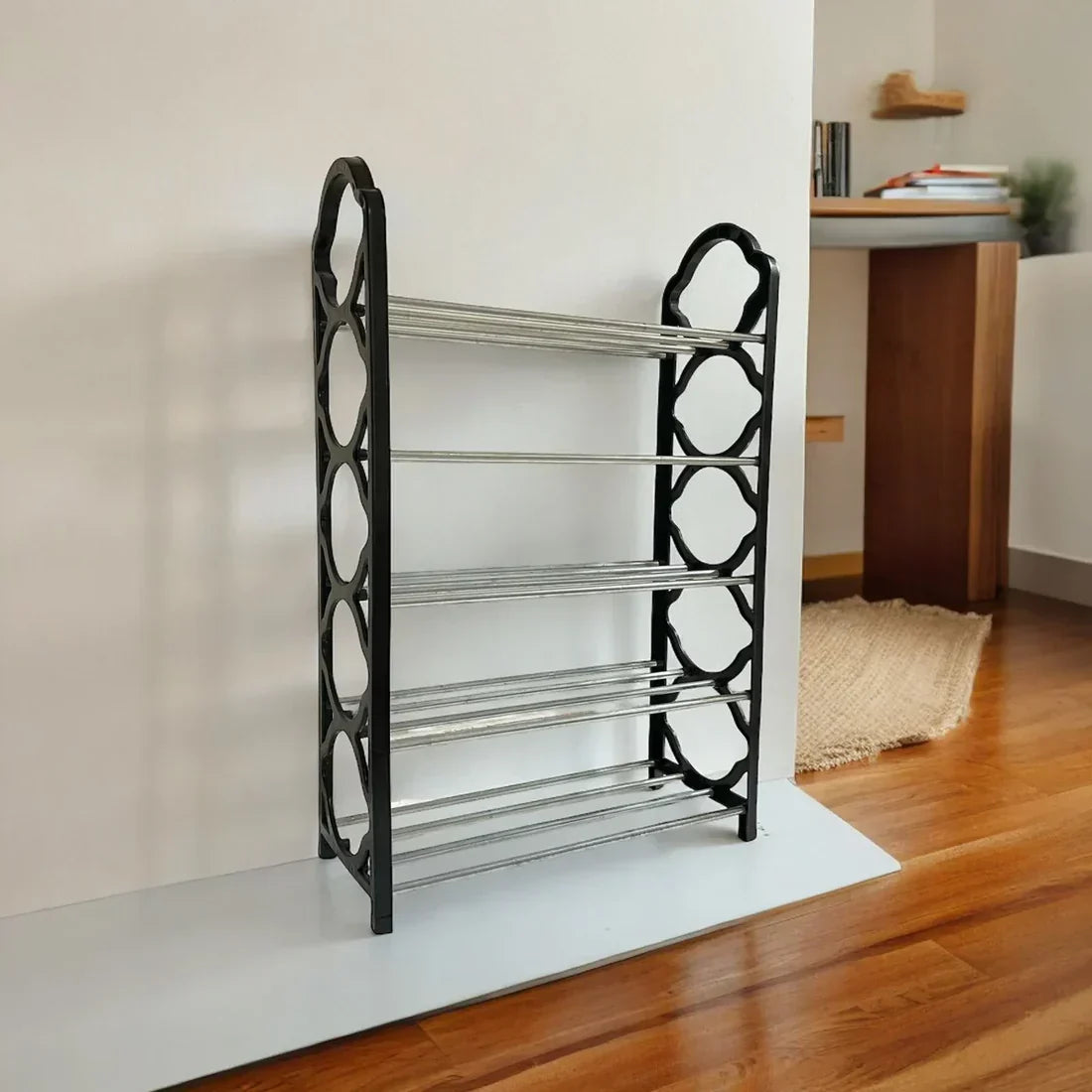 Non-Breakable Floor Standing Shoes Rack – 4 Layer Organizer