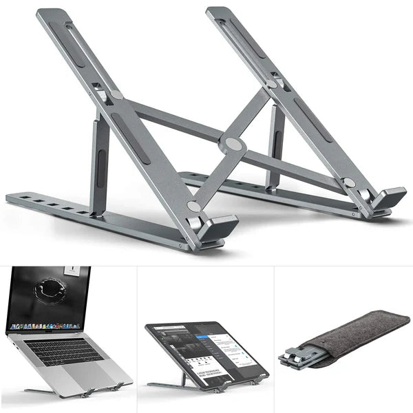 Speed X 18″ Heavy Duty Adjustable Laptop Stand – Aluminium Alloy