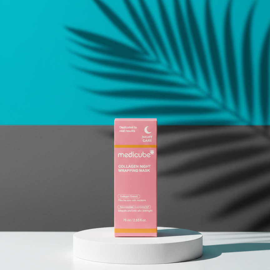 Medicube Collagen Night Wrapping Mask – Overnight Elasticity & Deep Hydration Peel