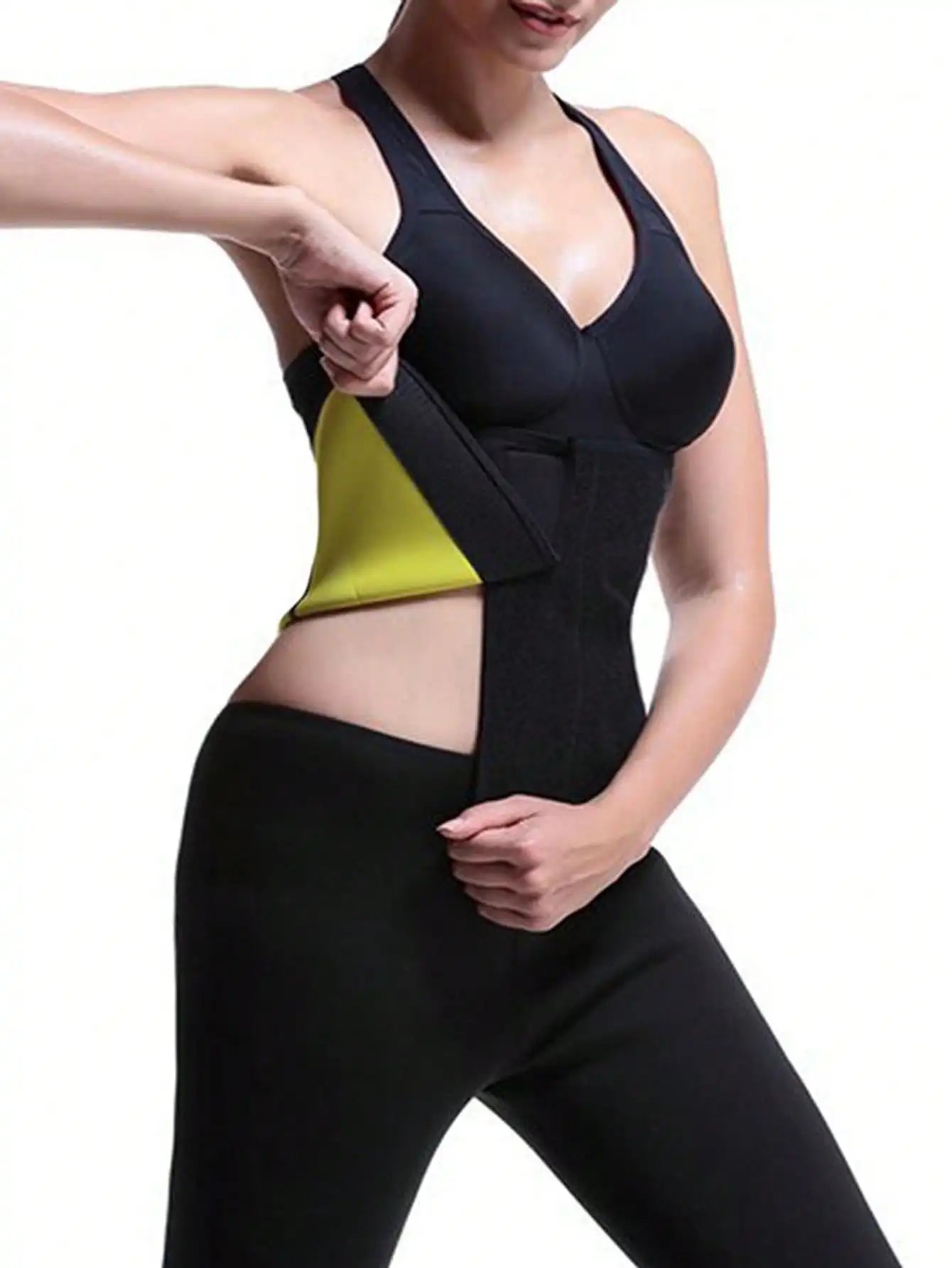 Hot Shaper Slimming Belt – Adjustable Waist Trainer for Men & Women