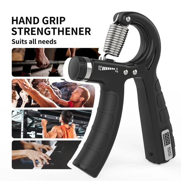 Adjustable Exerciser Hand Gripper with Counter