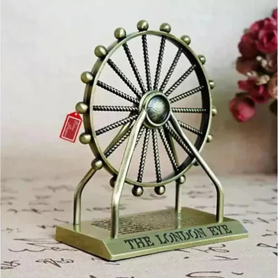 Hot Sell London Eye Metal Model – Decorative Home & Office Ornament