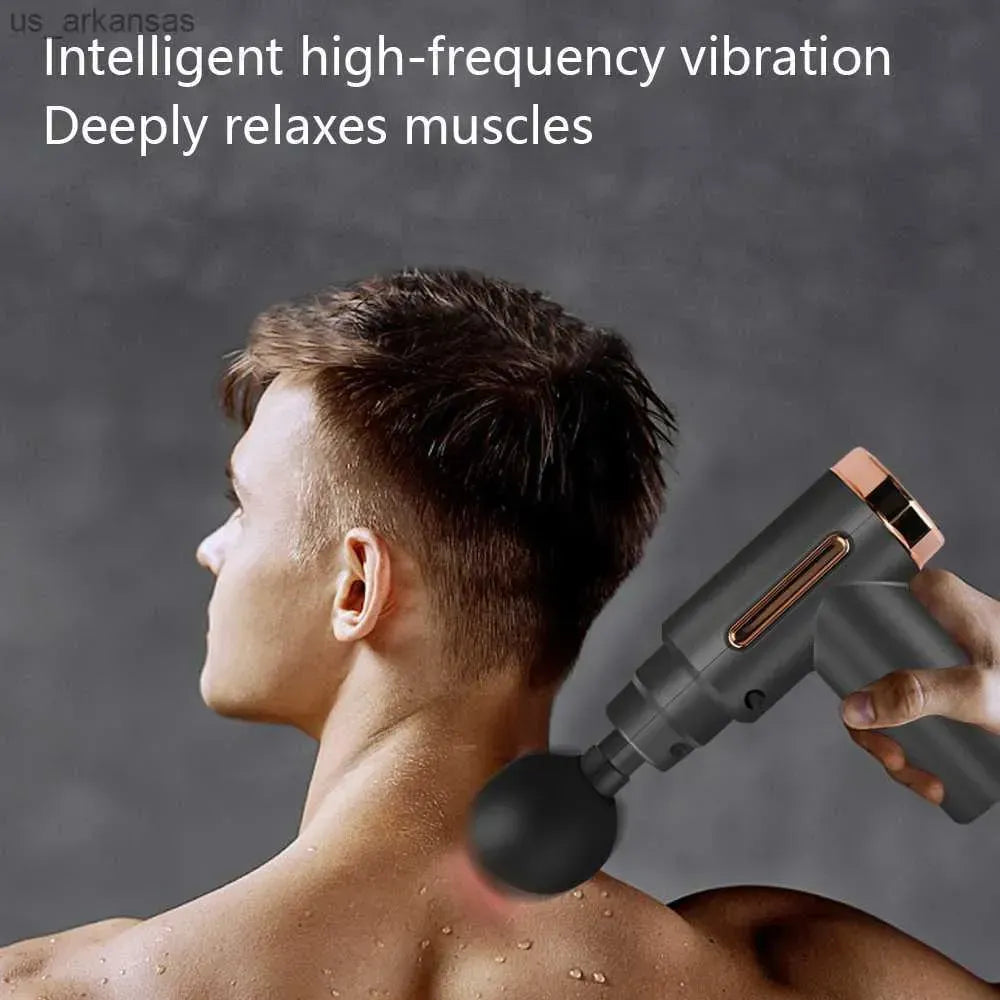 4-in-1 Massage Gun – Deep Tissue Percussion Massager for Pain Relief