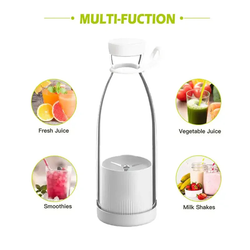 Mini Juicer – Portable Electric Fruit & Vegetable Juicing Blender
