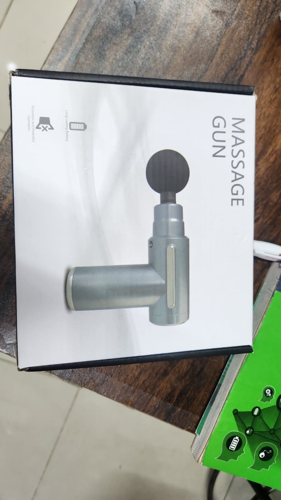 4-in-1 Massage Gun – Deep Tissue Percussion Massager for Pain Relief