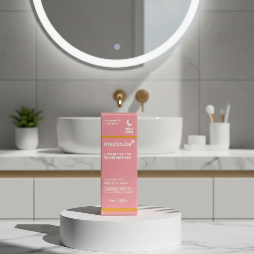 Medicube Collagen Night Wrapping Mask – Overnight Elasticity & Deep Hydration Peel