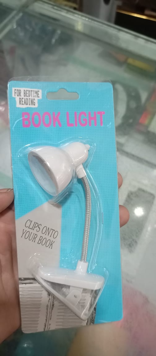 Mini Book Light with Clip – Portable LED Reading Lamp & Night Light