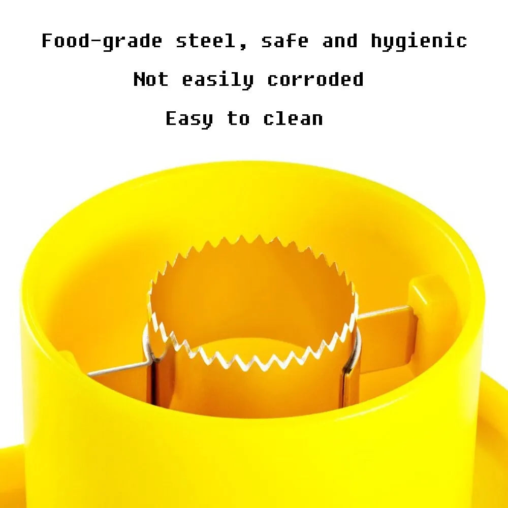 Multifunctional 2-in-1 Stainless Steel Corn Kernel Peeler & Puller – Household Kitchen Tool